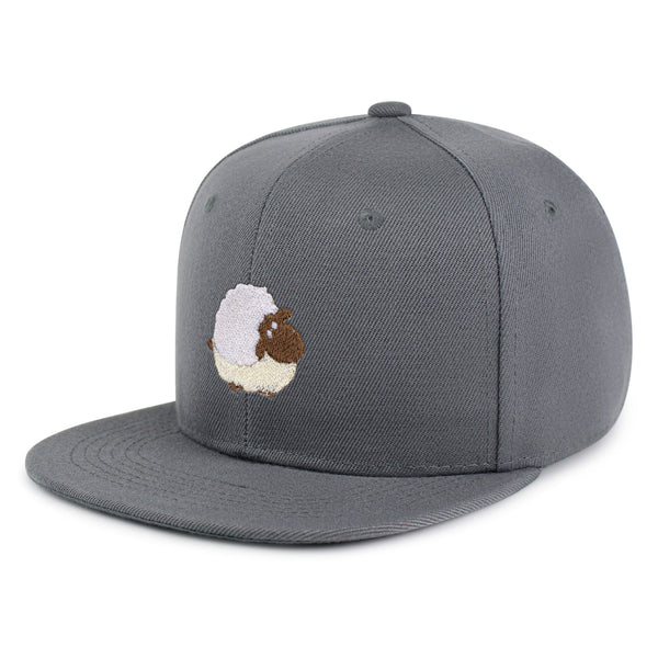 Cute Sheep Snapback Hat Embroidered Hip-Hop Baseball Cap Animal Zoo