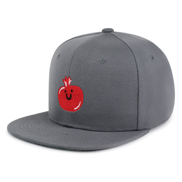 Pomegranate Snapback Hat Embroidered Hip-Hop Baseball Cap Fruit Grenade