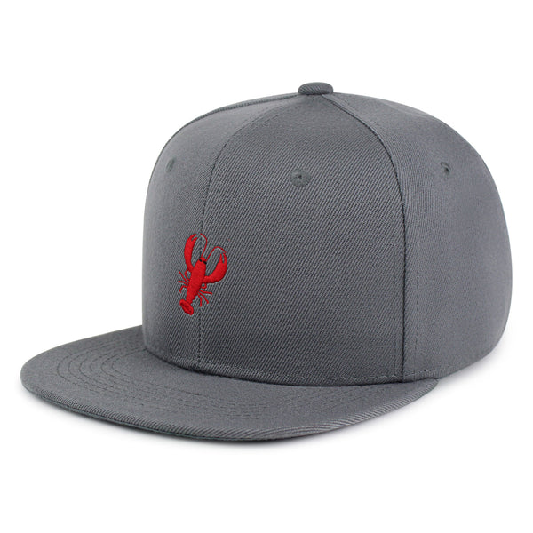 Lobster Snapback Hat Embroidered Hip-Hop Baseball Cap Seafood