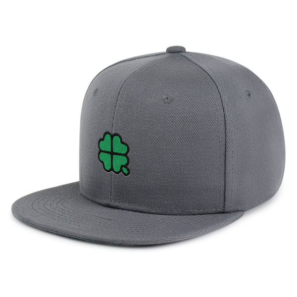 Four Leaf Clover  Snapback Hat Embroidered Hip-Hop Baseball Cap Clove Lucky