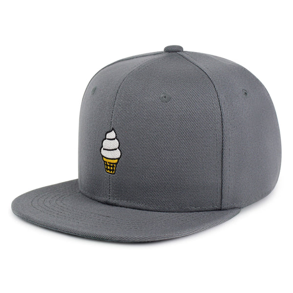 Ice cream Cone Snapback Hat Embroidered Hip-Hop Baseball Cap Cute