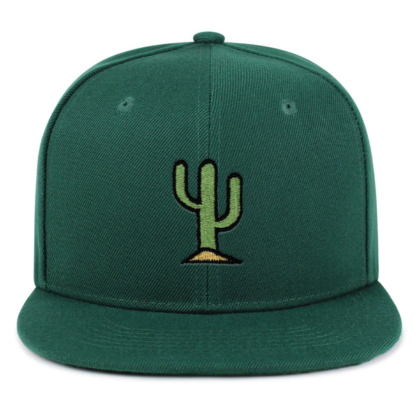 Cactus Snapback Hat Embroidered Hip-Hop Baseball Cap Desert Hot