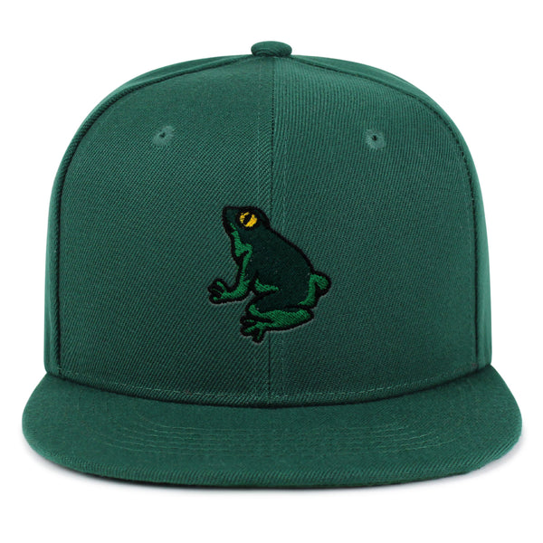 Frog Snapback Hat Embroidered Hip-Hop Baseball Cap Pond