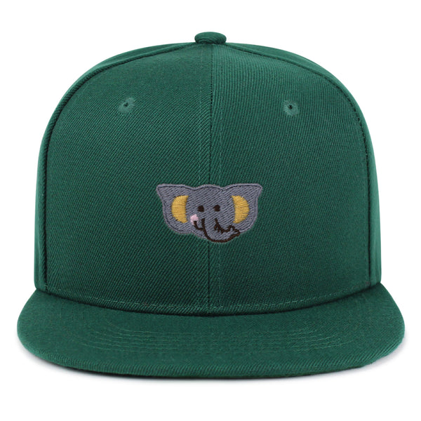 Elephant Snapback Hat Embroidered Hip-Hop Baseball Cap Zoo