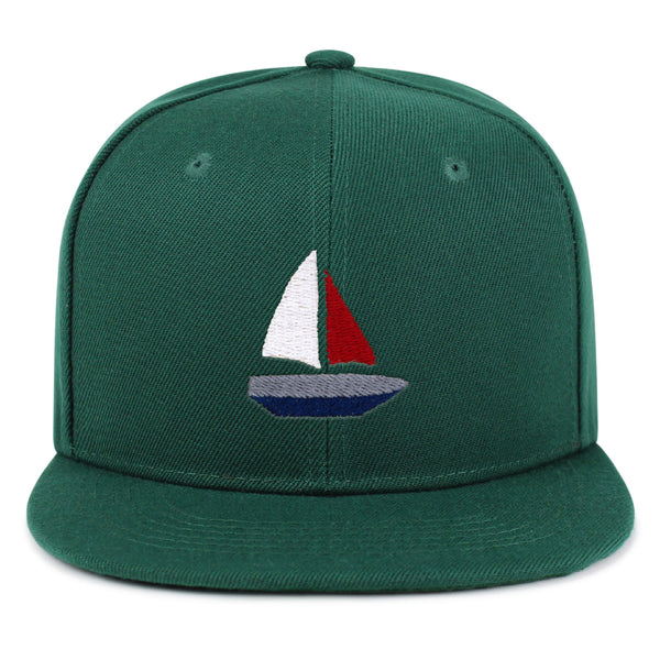 Cute Boat Snapback Hat Embroidered Hip-Hop Baseball Cap Sailor Ocean