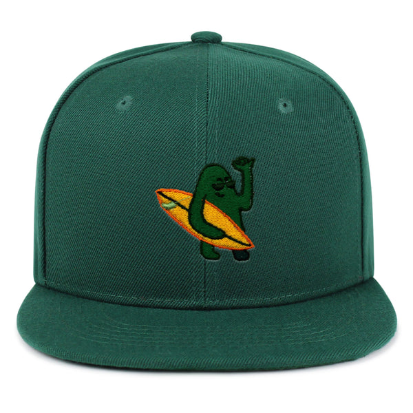 Hola Snapback Hat Embroidered Hip-Hop Baseball Cap Surfing Green