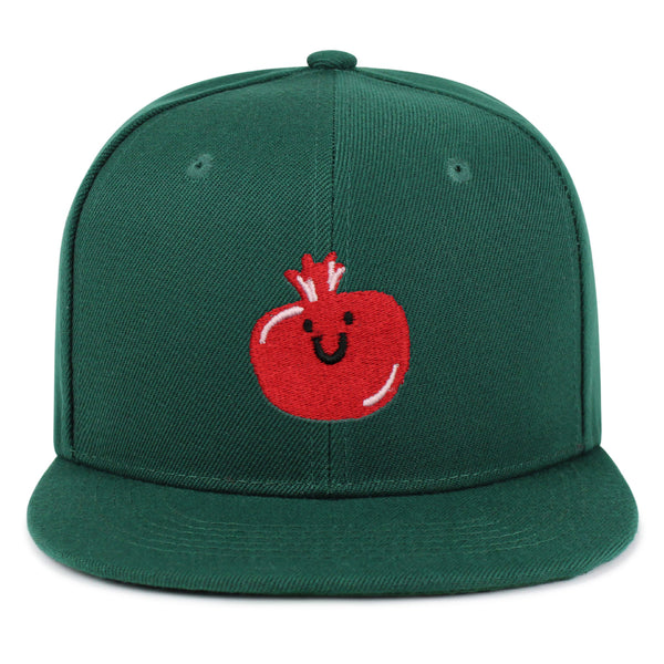 Pomegranate Snapback Hat Embroidered Hip-Hop Baseball Cap Fruit Grenade