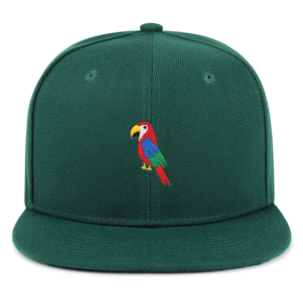 Parrot Snapback Hat Embroidered Hip-Hop Baseball Cap Bird Animal