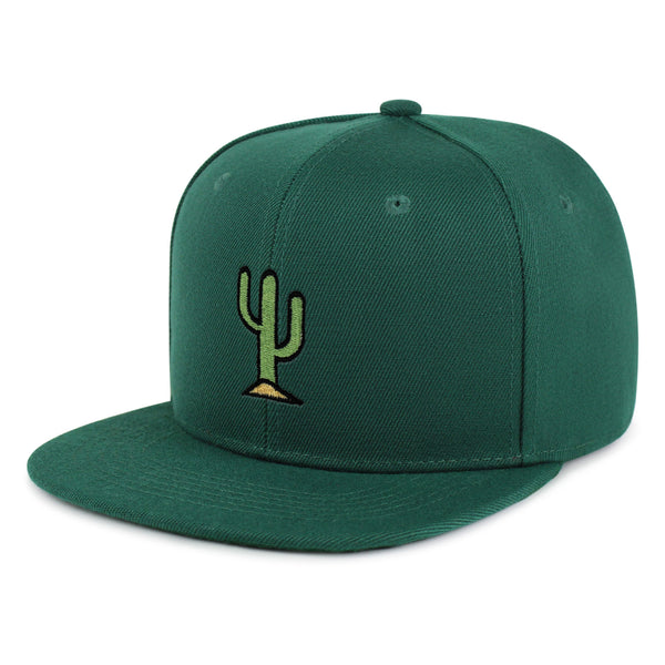 Cactus Snapback Hat Embroidered Hip-Hop Baseball Cap Desert Hot