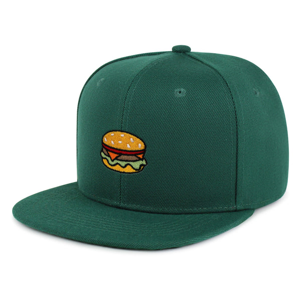 Hamburger Snapback Hat Embroidered Hip-Hop Baseball Cap Fast Food