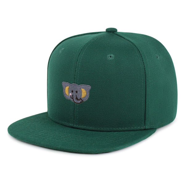 Elephant Snapback Hat Embroidered Hip-Hop Baseball Cap Zoo