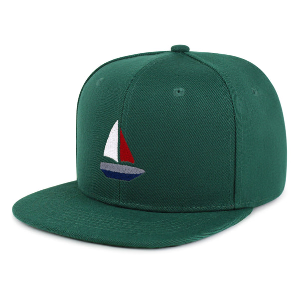 Cute Boat Snapback Hat Embroidered Hip-Hop Baseball Cap Sailor Ocean