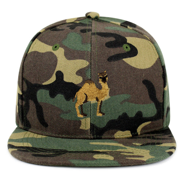 Camel Snapback Hat Embroidered Hip-Hop Baseball Cap Desert Middle East