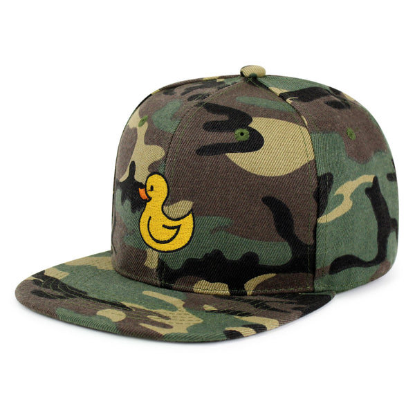 Duck Snapback Hat Embroidered Hip-Hop Baseball Cap Rubberduck Toy