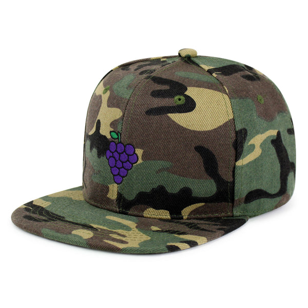 Grapes  Snapback Hat Embroidered Hip-Hop Baseball Cap Fruit