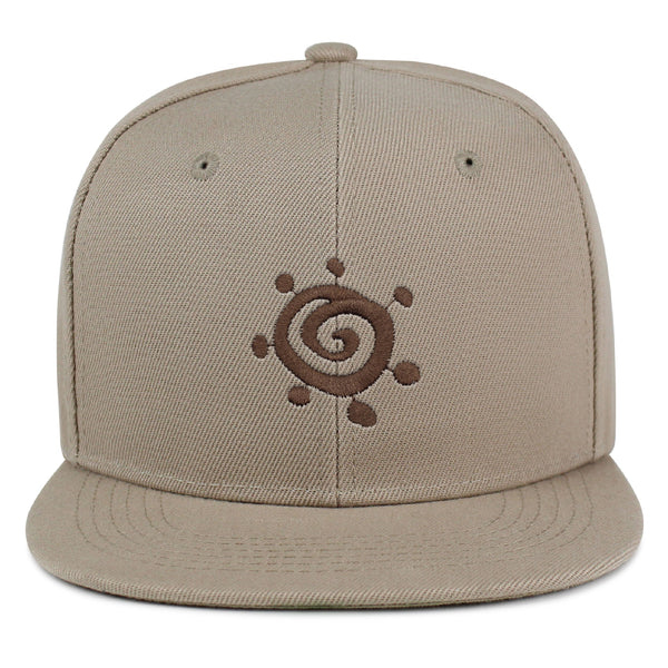 Indian Kokopelli Snapback Hat Embroidered Hip-Hop Baseball Cap Traditional Symbol