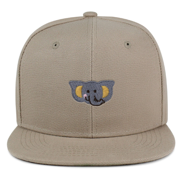 Elephant Snapback Hat Embroidered Hip-Hop Baseball Cap Zoo