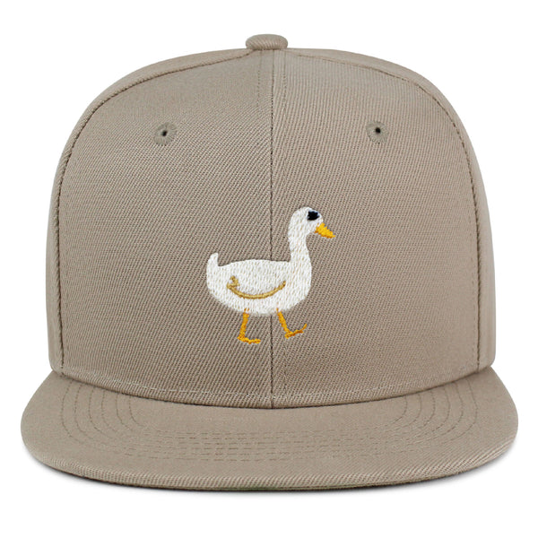 Duck Snapback Hat Embroidered Hip-Hop Baseball Cap Bird Lake