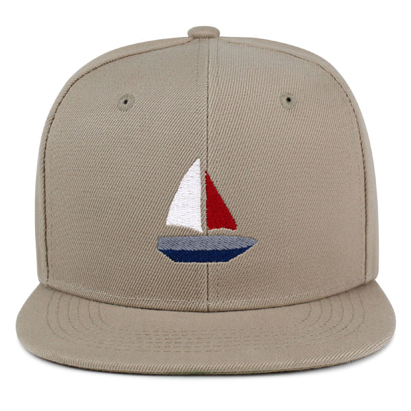 Cute Boat Snapback Hat Embroidered Hip-Hop Baseball Cap Sailor Ocean