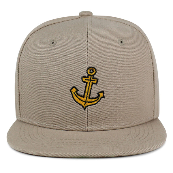 Anchor Snapback Hat Embroidered Hip-Hop Baseball Cap Boat Pirate