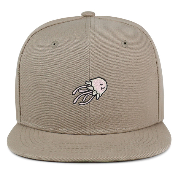 Jellyfish Snapback Hat Embroidered Hip-Hop Baseball Cap Fish Nature