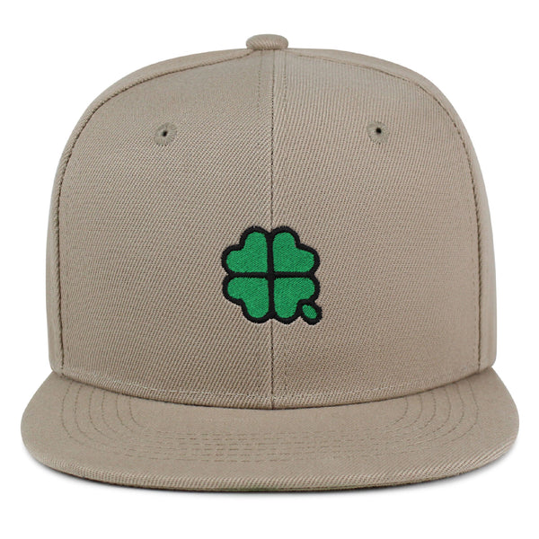 Four Leaf Clover  Snapback Hat Embroidered Hip-Hop Baseball Cap Clove Lucky