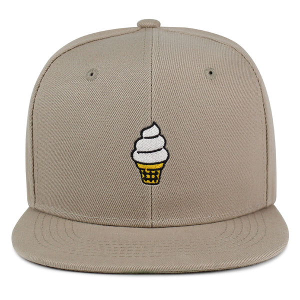 Ice cream Cone Snapback Hat Embroidered Hip-Hop Baseball Cap Cute