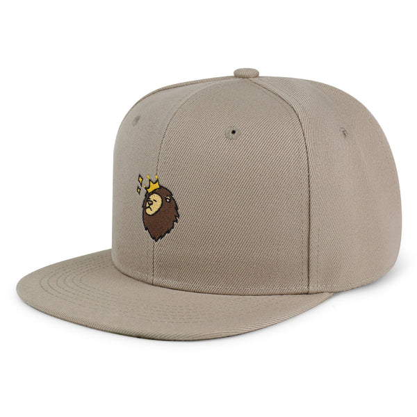 Lion Snapback Hat Embroidered Hip-Hop Baseball Cap Zoo King