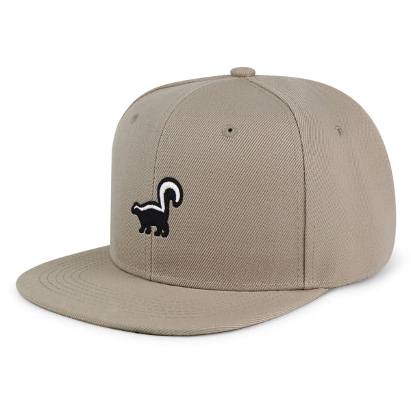 Skunk Snapback Hat Embroidered Hip-Hop Baseball Cap Works Animal