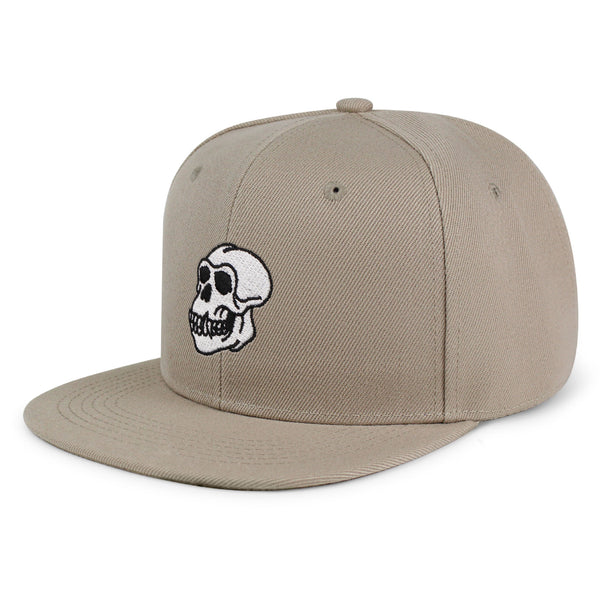 Gorilla Skull Snapback Hat Embroidered Hip-Hop Baseball Cap Skelton