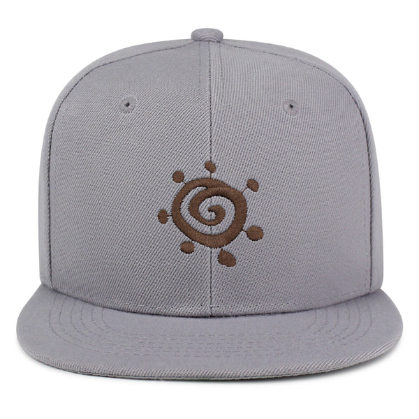 Indian Kokopelli Snapback Hat Embroidered Hip-Hop Baseball Cap Traditional Symbol