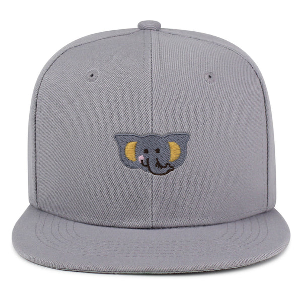 Elephant Snapback Hat Embroidered Hip-Hop Baseball Cap Zoo