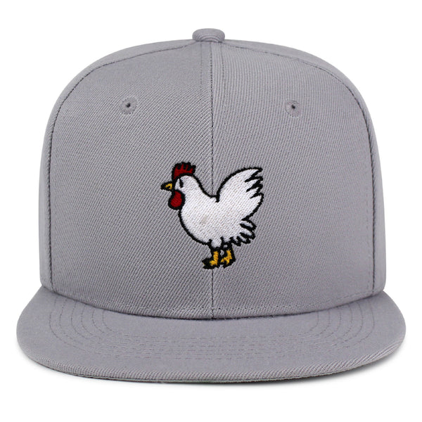 Chicken Snapback Hat Embroidered Hip-Hop Baseball Cap Chick Fried