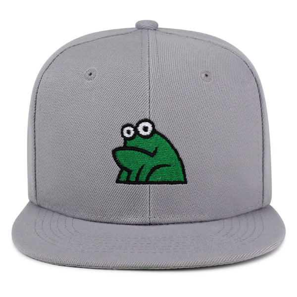 Frog Snapback Hat Embroidered Hip-Hop Baseball Cap Funny