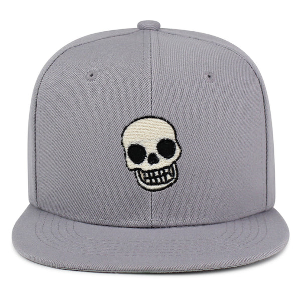 Skull Snapback Hat Embroidered Hip-Hop Baseball Cap Girly Halloween