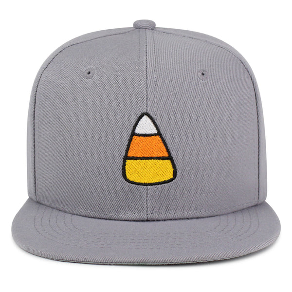 Candy Corn Snapback Hat Embroidered Hip-Hop Baseball Cap Snack Funny