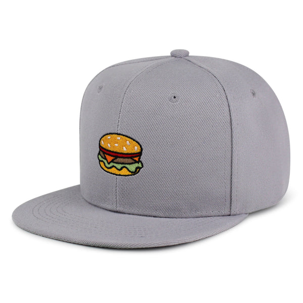 Hamburger Snapback Hat Embroidered Hip-Hop Baseball Cap Fast Food