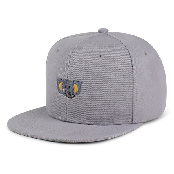 Elephant Snapback Hat Embroidered Hip-Hop Baseball Cap Zoo