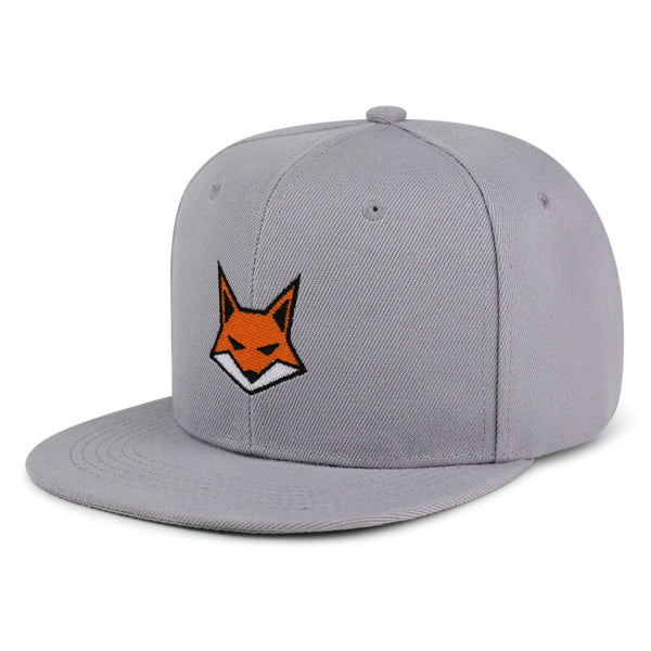 Fox Face Snapback Hat Embroidered Hip-Hop Baseball Cap Wild Animal