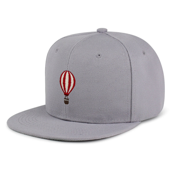 Hot Air Ballon Snapback Hat Embroidered Hip-Hop Baseball Cap Travel Fly Sky