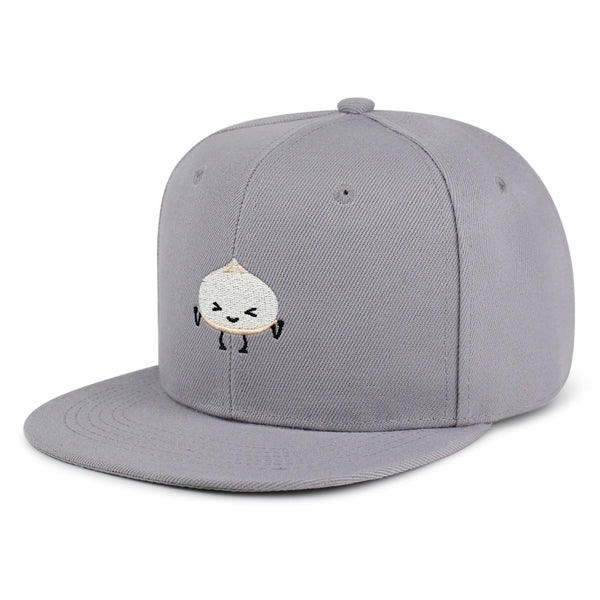 Dumpling Snapback Hat Embroidered Hip-Hop Baseball Cap Foodie Asian Food