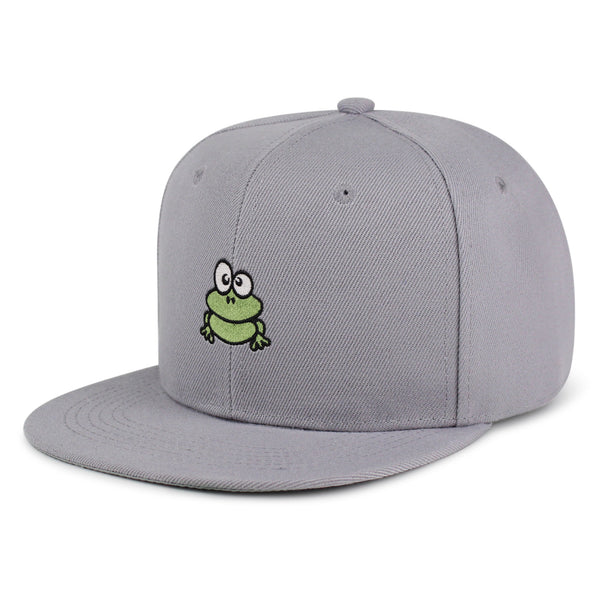 Frog  Snapback Hat Embroidered Hip-Hop Baseball Cap Green