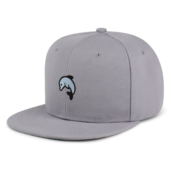 Dolphin Snapback Hat Embroidered Hip-Hop Baseball Cap Ocean Cute