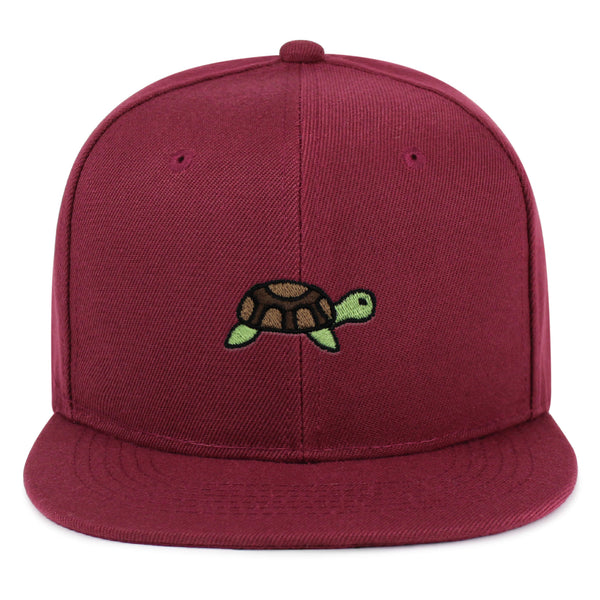 Turtle Snapback Hat Embroidered Hip-Hop Baseball Cap Zoo Animal