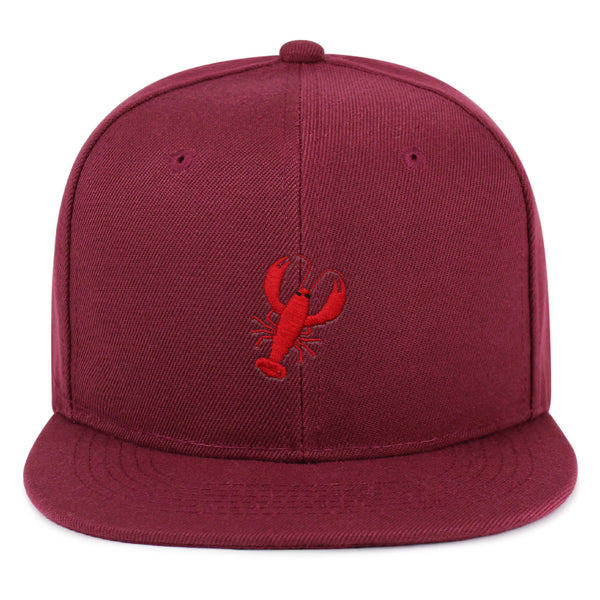 Lobster Snapback Hat Embroidered Hip-Hop Baseball Cap Seafood