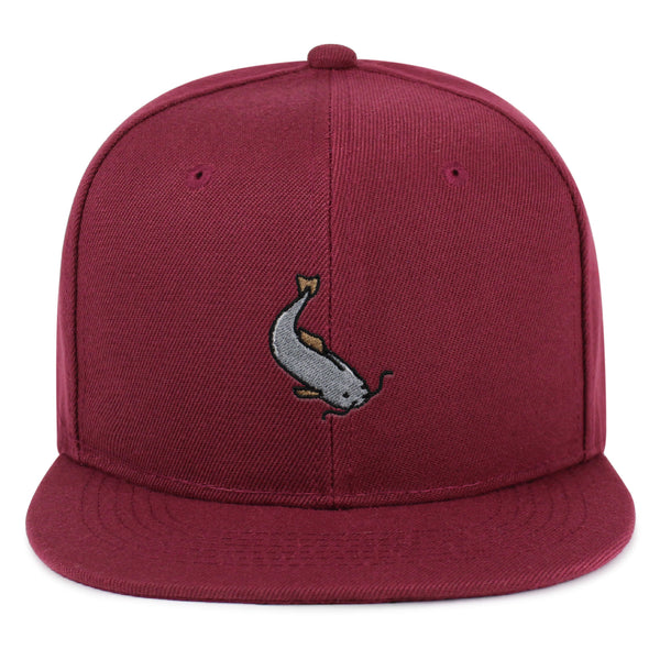 Catfish  Snapback Hat Embroidered Hip-Hop Baseball Cap Seafood