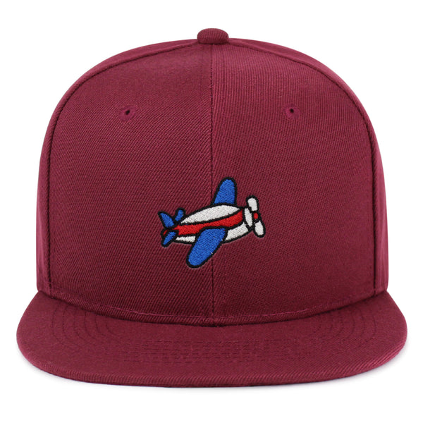 Prop Plane Snapback Hat Embroidered Hip-Hop Baseball Cap Cute