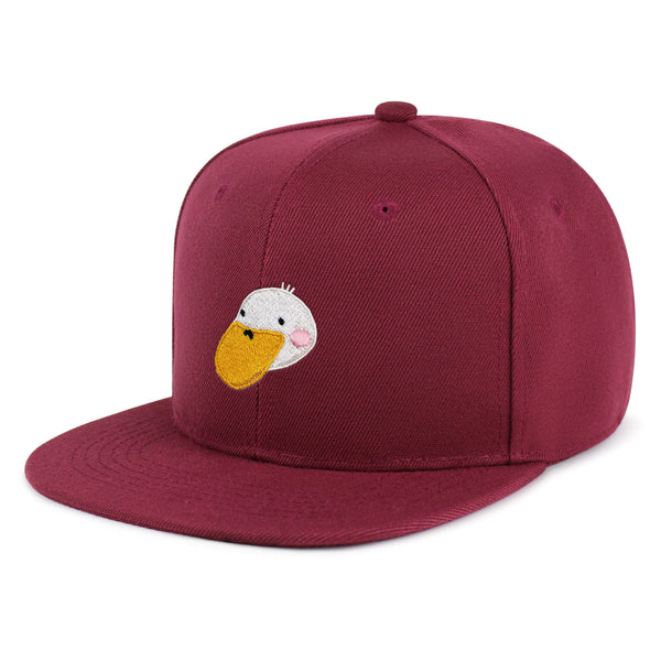 Duck Snapback Hat Embroidered Hip-Hop Baseball Cap Zoo Bird