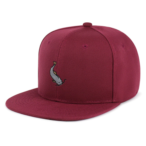 Catfish  Snapback Hat Embroidered Hip-Hop Baseball Cap Seafood