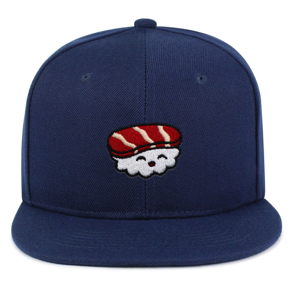 Sushi Snapback Hat Embroidered Hip-Hop Baseball Cap Sashimi Japanese